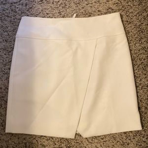 Cream colored Jcrew skirt, with gold accent